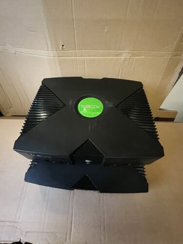 Microsoft Xbox Black Video Game Console - X08-48873